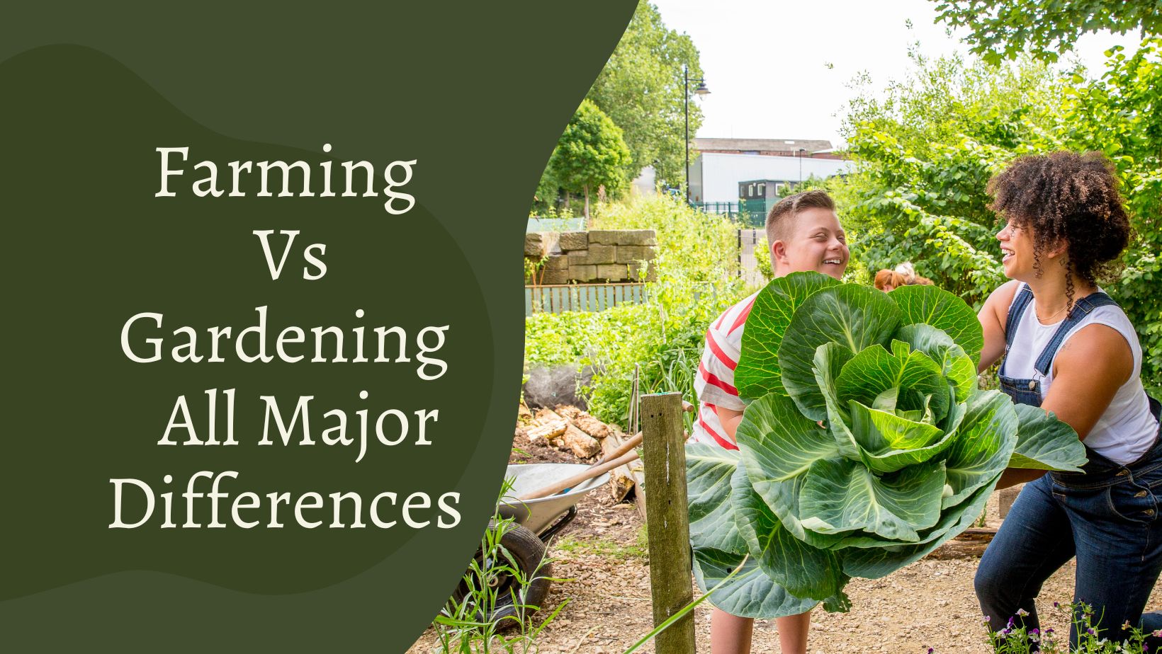 Farming Vs Gardening